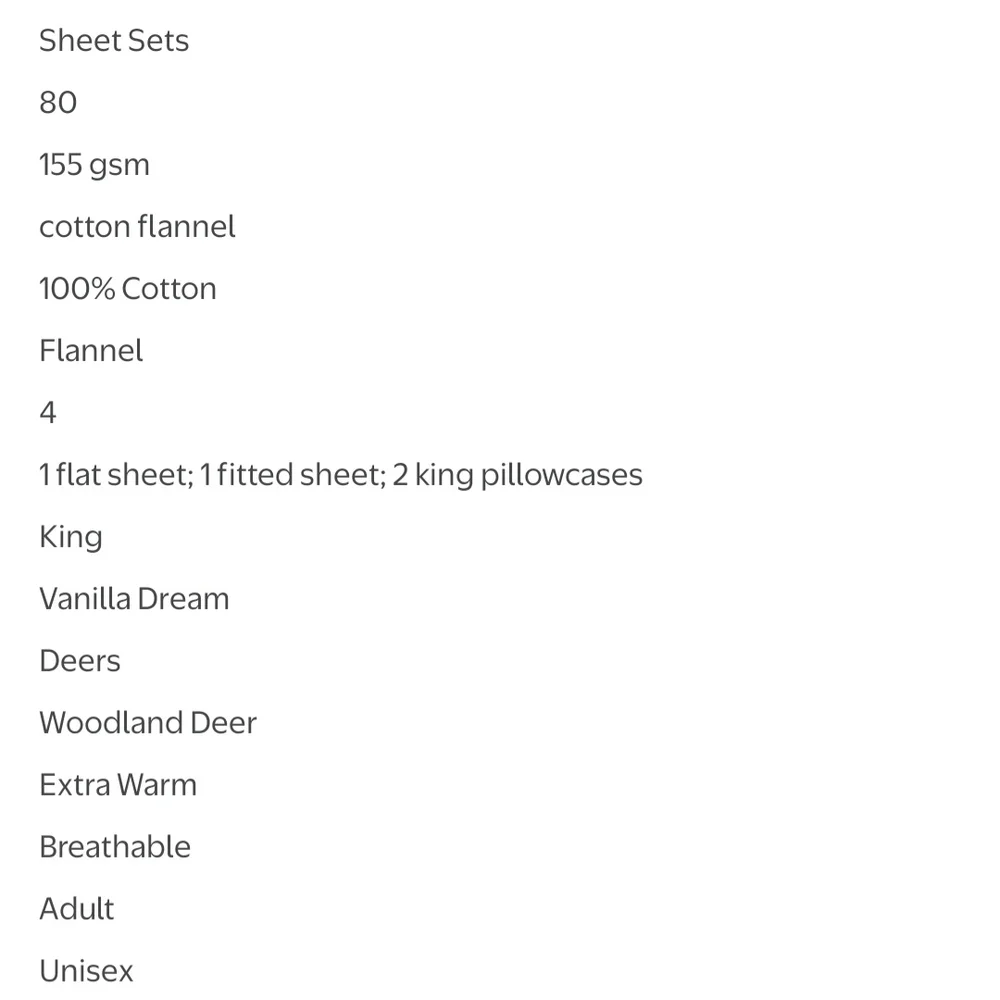 Mainstays Soft & Cozy Flannel Sheet Set - Green and Cream